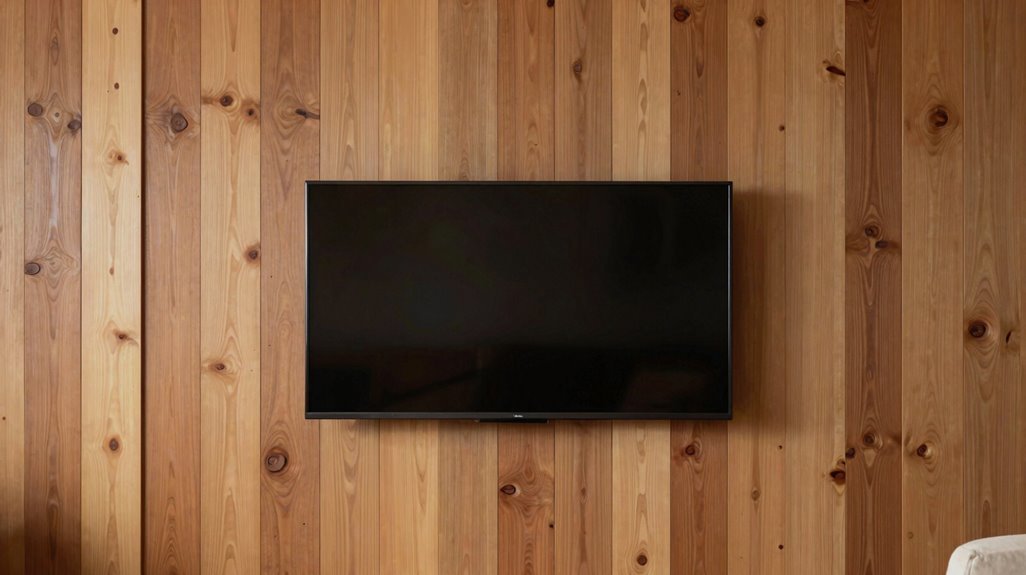 vertical wood planks modern rustic