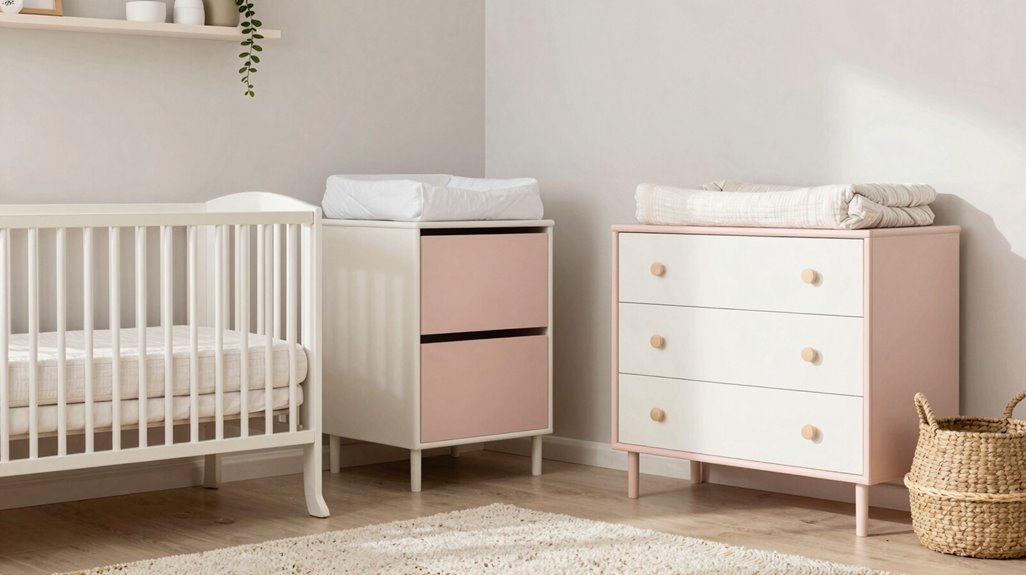 7 Baby Nursery Ideas for Your Little One 7 wall mounted hidden nursery organization
