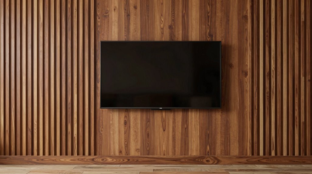 walnut slats vertical durable frame