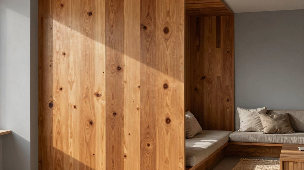 Why Plywood Walls Became the Ultimate Design Flex of 2027 9 warm toned plywood textured walls