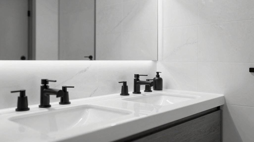 white black minimal spa sanctuary