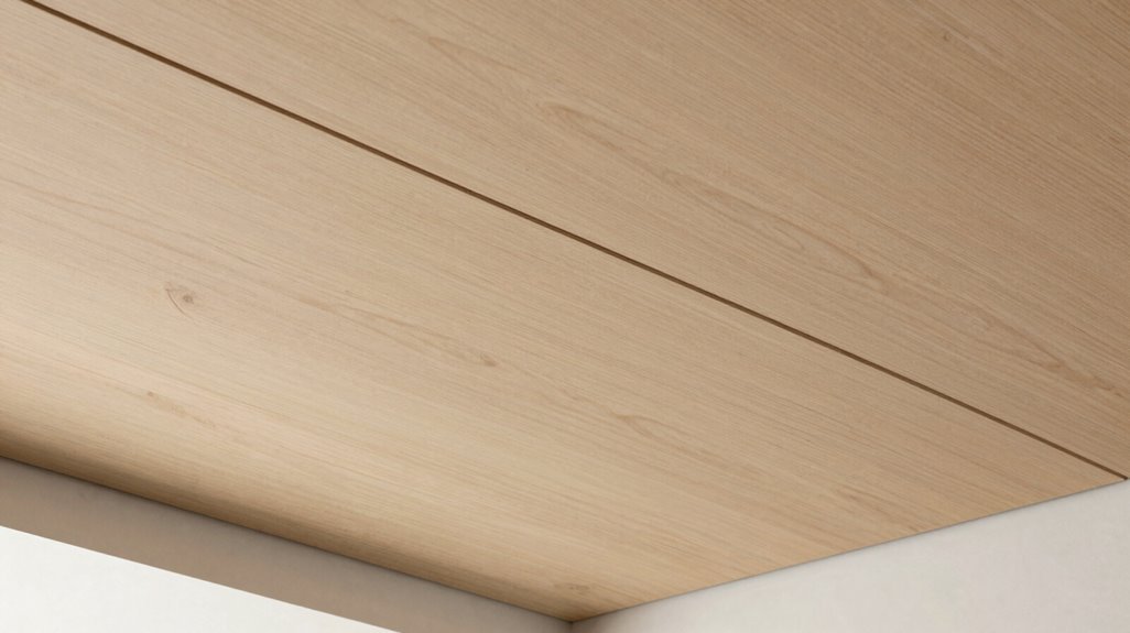 white oak look panels under budget