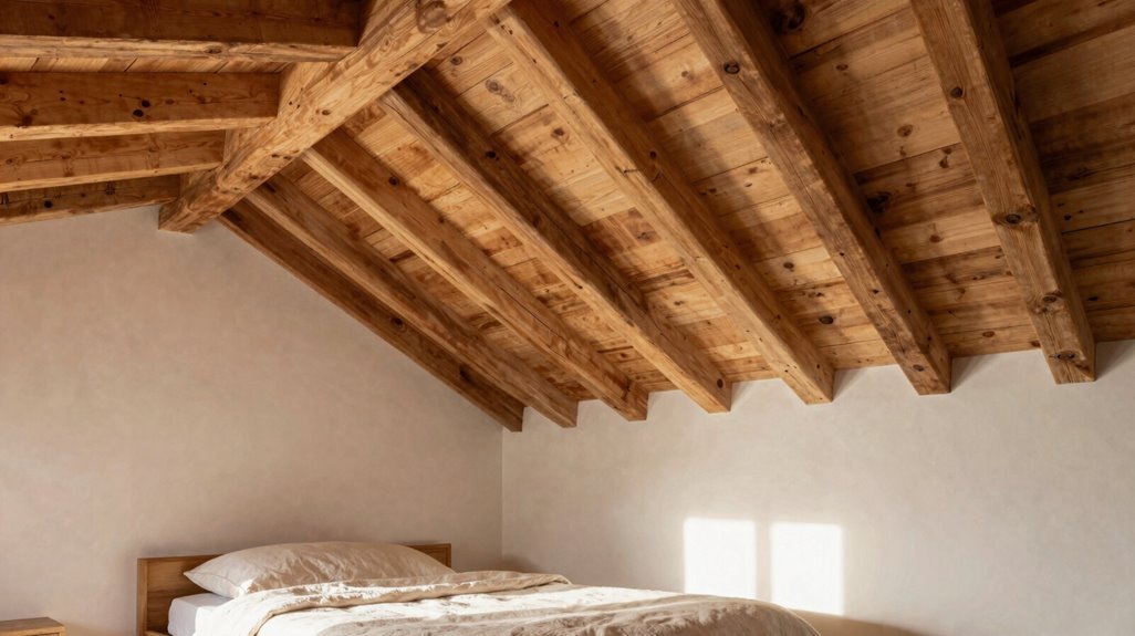 12 Vaulted Ceiling Bedroom Layout Ideas 5 wood beams and planks accents